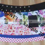 Two Sided Wear Ladies Mini Lace Skirt With Pocket thumbnail-4