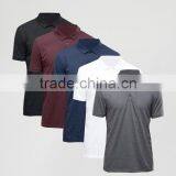 Factory Hot Sale Breathable Cotton Polo Collar Polo Shirt/Plain Black Machine Wash Polo Shirt thumbnail-5