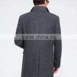 MSW0043 Wholesale Brand Mens 2016 New Winter Men's Wool Fashion Windbreaker Suit Collar Long Coat. thumbnail-6