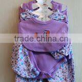 Wholessale Fashion Baby Printed Clothing Set 100% Cotton New Born 8 Pcs Set 8TB1-49 thumbnail-3