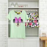 New Arrival Super Soft Cotton Cartoon Sunmmer Pajama Suit for Girls thumbnail-3