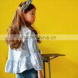 S17607A Fashion Tops Tees Cotton Blouse Child Casual Clothes thumbnail-4
