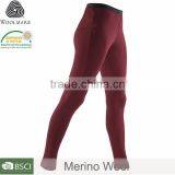 100% Luxury Women's Merino Wool Heated Energetic Sports Long Johns thumbnail-4