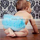 Cheap Knit Cotton Baby Chiffon Ruffled Diaper Cover/PettiBloomers Kids Girls Underwear Cotton Fluffy Ruffle Cover Bloomer thumbnail-1