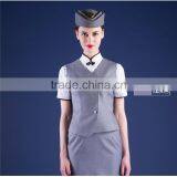 Chinos Wholesales Hot Sexy Airline Stewardess Skirt Suits thumbnail-4