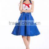 Wholesal 2014 Whloesale Ladies 1950's Vintage Style Black Polka Dot Halter Neck Rockabilly Dress New 8 - 26 ou thumbnail-4