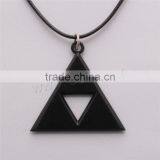 Jwelleries Statement Necklace Necklace With Waxed Cotton Cord Triangle Cloth Dress Necklace thumbnail-1