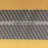 Mens Contrast Fluorescent 3M Tape Night Use Self Fabric Collar Safety Reflective Polo Shirt thumbnail-6