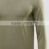 Guangzhou Shandao Casual Summer O-neck Long Sleeve 160g 100% Cotton Custom Slim Tall T Shirt thumbnail-3