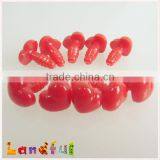Plastic Red Safety Heart Nose for Stuffed Bear Crochet Dolls thumbnail-1