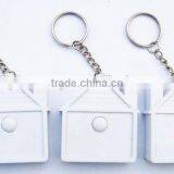 House Shape Measuring Tape Souvenior Promotion Cartoon Custom Logo Tape