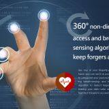 USB Fingerprint Reader for Windows 7,8 & 10 Hello, PQI My Lockey 360° Touch Speedy Matching Multi Biometric Fido Securit thumbnail-4