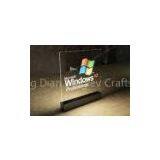 Customized Battery Acrylic LED Signs / Advertising Animation Sign Display For Exhibition thumbnail-1