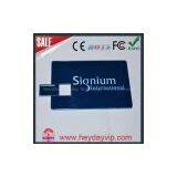Customized Logo Credit Card Usb Pen Drive thumbnail-2