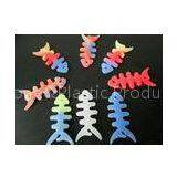 Promotional Durable Silicone Cable Earphone Winder, Ear Phone Holder thumbnail-1