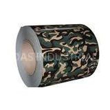 Camouflage Colored Galvanized Steel Coil / Prepainted Galvanized Steel Coils PPGI Plates