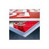 Weather Proof 3mm 4mm 5mm Corrugated Plastic Signs For Advertisement