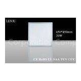 30W 2400lm IP50 SMD Recessed / Suspended Ceiling Led Panel Light 120-140lm/W thumbnail-1