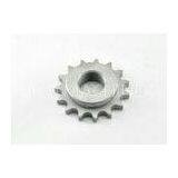 428 chain Go Kart Sprocket zinced dry clutch ( M25 ) steel , 17 tooth sprocket