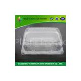 Bread Disposable Food Packaging ,  PET Clamshell Packaging