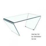 F-003 clear coffee table
