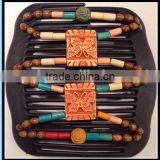 2016 Newest Design Korean Style Shining Crystal Beads Magic Hair Comb for Promotional Gifts thumbnail-1