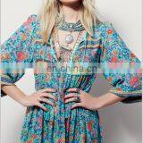 2018 Hot Sale Bohemia Style Woman Maxi Lady Dress thumbnail-6