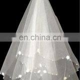High Quality 1 Layer Tulle 1.5M Bridal Wedding Veils thumbnail-4