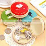 Coin Purse Headphone Case Canvas Pouch Carry Bag Kawaii Purse Hard Box Key Kids Wallet Cute Cartoon Storage Box Bags Children thumbnail-3