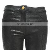 Sexy Picture Leather Leggings Women Stretch Pants Leather Leggings thumbnail-4