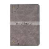 Retro Side Flip Wallet Style PU Leather + PC With Card Holder Stand Case for IPad 9.7 / IPad 9.7 (2017) / IPad 2017 IPAD 8