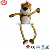 Tiger with long hand foot made in rope dog pet toy