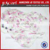 Silk Chiffon Scarf JDS-045# Excellent Scarves Super Thin 100% Silk Chiffon Scarf thumbnail-5