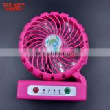 Summer Air Cooling Lithium Battery Usb Fan Portable Rechargeable Mini Usb Fan