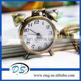 Top New Sale Necklace Chain Alarm Clock Key Chains with Watch