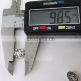 Oval Silver Finish Saint Benedict Metal Medal Catholic Rosary Beads thumbnail-4