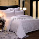 China Supplier 100% Cotton Stripe/Satin/Jacquard/Plain Hotel Bed Sheet Cotton