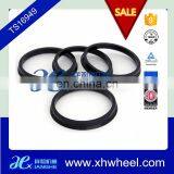 Wheel Hub Rings Plastic Black Hub Centric Center Rings thumbnail-1