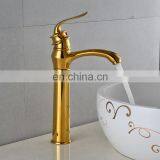 Фабрика из Йиу. Роскошный ванные кран для раковины из латуни с розовым золотом