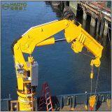 Knuckle Marine Deck Engine Lifting Crane for Sale Price thumbnail-2