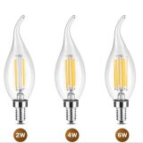 C35L LED candle tail bulb 110V/220V with E12/E14
