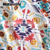 Wholesale Queen Size 100% Polyester Bohemia Printing Complete Bedsheets Bedding Set thumbnail-4