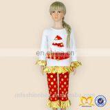 My Sweet Little Pony Children Christmas Two Piece Caluby Kids Boutique Pajamas Embroidery Design Pictures Girls Clothes thumbnail-2