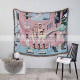China Supplier Original Design Style Beach Towel Woven Tapestry thumbnail-2