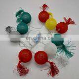 New Design LED Cotton Ball With Tasssels String Light For Holiday Party Decoration thumbnail-4