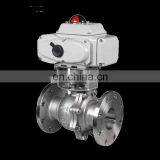 Customized Electric Actuator Flanged Ball Valve thumbnail-1