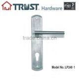 Solid Stainless Steel Lever Handle With Plate
