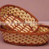 2016Round Bamboo Gift Basket Tray. thumbnail-1