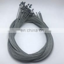 Hot sale 7x7 1.8mm 1.9mm galvanized stainless steel inner wire rope mountain bike brake cable wire
