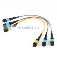 OS2 OM3 OM4 8 12 24 Cores Fiber Optic MTP MPO Cable